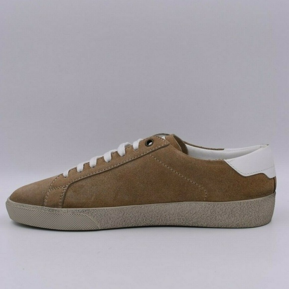 Saint Laurent Sl/06 Court Classic Suede TAN 43/10 - Picture 5 of 8